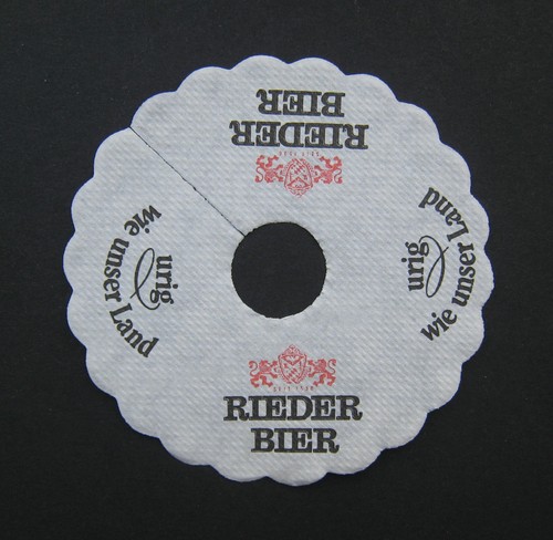 Rieder pilsdeckchen bierdeckel - pilsdeckchen,
