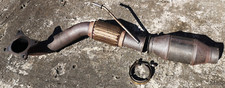 VW Polo WRC Downpipe 200 cpsi Sportkatalysator 76mm Rohrführung