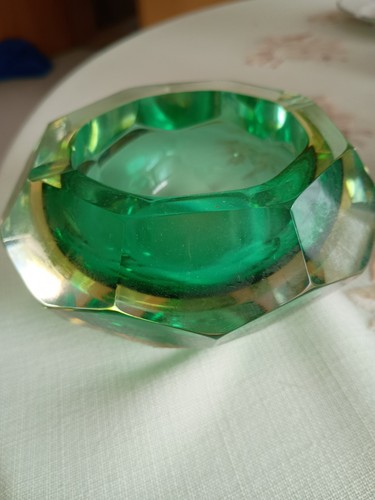 Murano glas aschenbecher - murano,