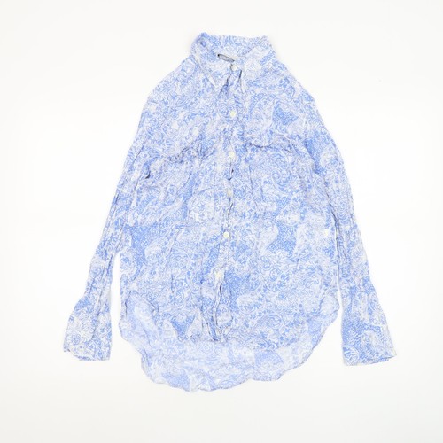 Blaue tunika bluse damen - blaue, tunika-bluse