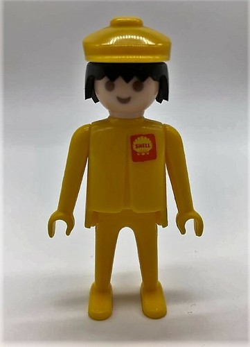 Playmobil figur tankwart - tankwart, shell