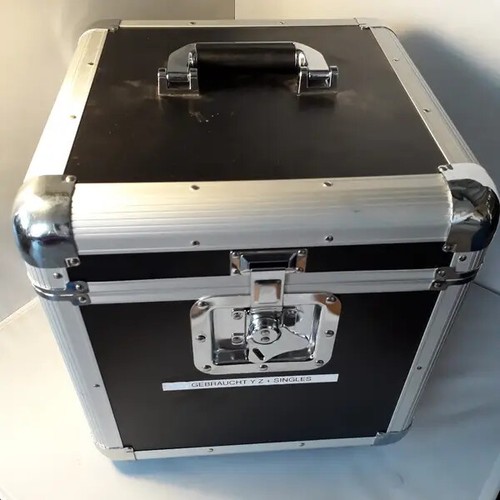 Vinyl case schwarz und - in,