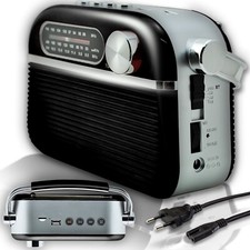 Retro Radio Lautsprecher Vintage Küchenradio Radio 1200 mAh FM AM SW Retoo
