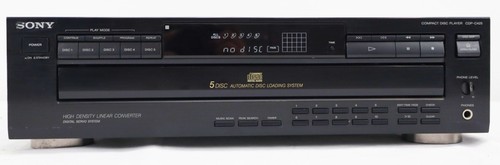 Sony compact disc player - sony,