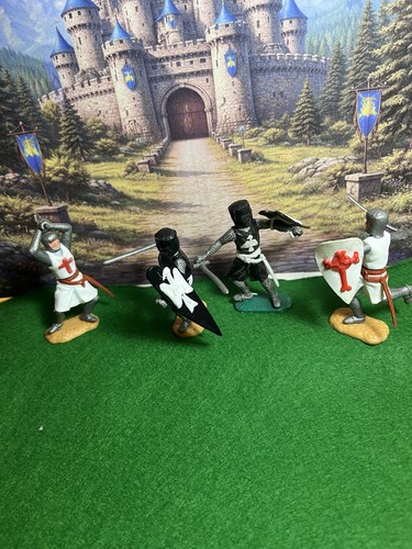 Vintage timpo toys knights - timpo,
