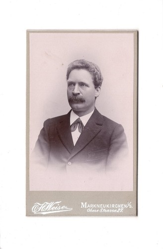Cdv foto herrenportrait - cdv,