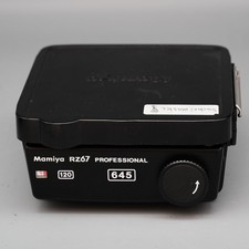 MAMIYA Roll Film Holder RZ Pro 120 / 645 - new light seals recommeded