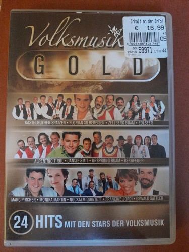 Dvd volksmusik gold 24 - dvd,