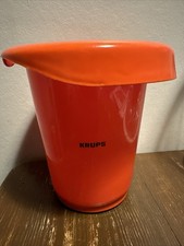 Krups Rührschüssel Rot Typ 301 1 Liter  70er 80er Retro