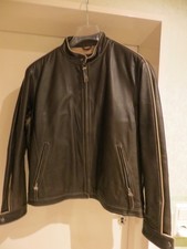 Leder-Winter-Teddy-Jacke-Blouson ,RV, 1x getr, Braun ,XL,XXL, 52, 54,NP 400€