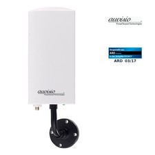 auvisio DVB T2 Antenne: Aktive DVB-T/T2 Außenantenne TX-260TR, +25dB