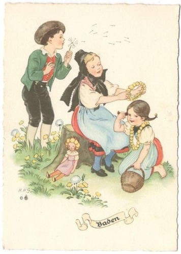Ansichtskarte deutsche gaue - ansichtskarte,