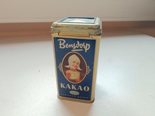 Kakao Dose Bensdorp Blechdose 50er 60er Vintage Teedose (M)