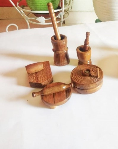 Dekorative kleine teakholz - dekorative,