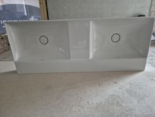 Duravit DuraSquare Doppelwaschtisch 120×47 Ohne Hahnloch Neu