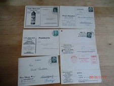 20 Ganzsachen/Postkarten