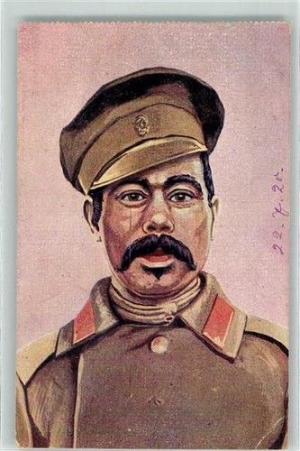 1917 künstlerkarte russen - künstlerkarte,