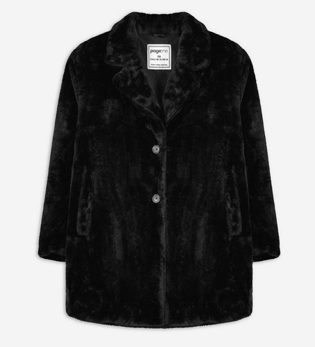 Damen mantel teddyfell - damen, mantel,