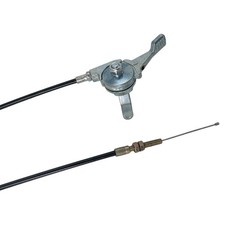 Gashebel mit Seilzug L1200