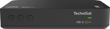 TechniSat HD-S 224+ | HDTV-Sat-Receiver mit HD+ Entschlüsselungssystem | schwarz