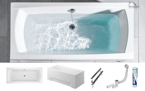 Badewanne wanne rechteck acryl - wanne,