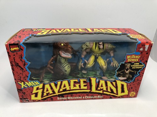 Men savage land figuren set - x-men,