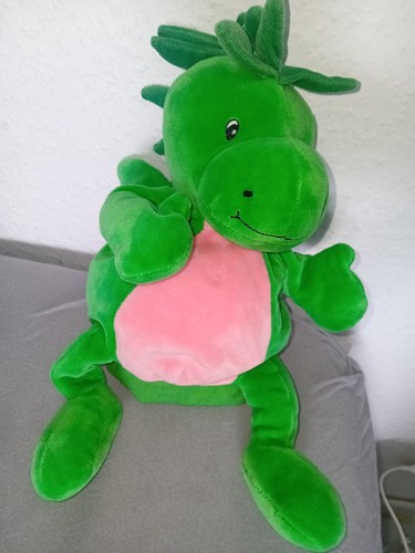 Handpuppe drache plüsch - handpuppe,
