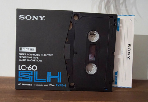 Sony slh audiokassette - sony, lc-60