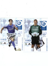 2  x ... Autogrammkarten von