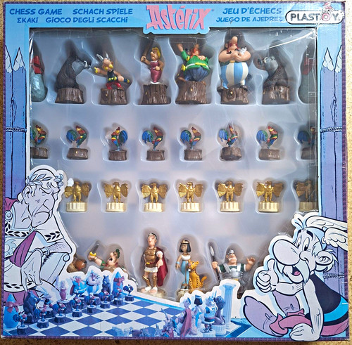 Schachspiel asterix und - und, obelix