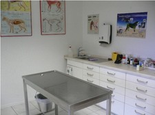 Tierarzt, Metzger, Jäger - Edelstahltisch