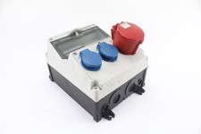 MENNEKES 920011 Steckdosen Kombination IP44 + SIEMENS 5SY41 MCB Schalter 