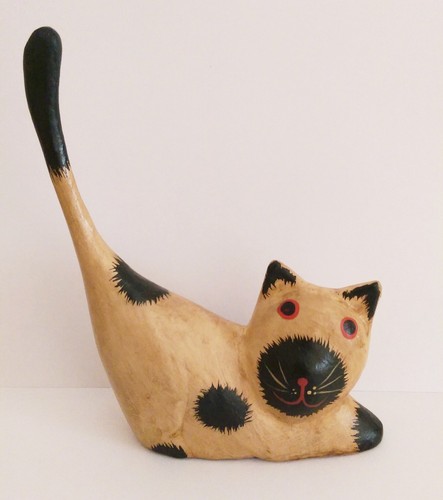 Ringkatze beige ringhalter - -beige-,