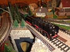 Märklin Konvolut - Personenzug BR24 058 in OVP + 3 Abteilwagen - ANALOG T10