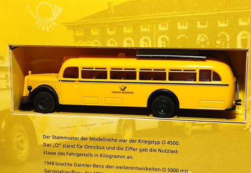 Mercedes o5000 bus postbus - mercedes,