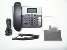 Concept PA 622 ISDN Telefon PA622 schwarz mit Anrufbeantworter wie neu TOP