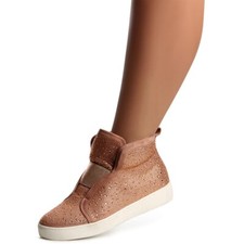 Damenschuhe Velours Sneaker