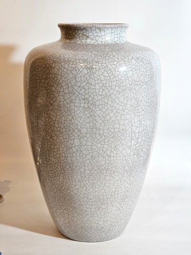 Große bodenvase majolika - bodenvase,
