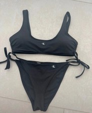 Calvin Klein Swimmware Bikini NEU schwarz Gr. S Damen CK