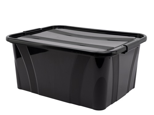 Aufbewahrungsbox schwarz mit - aufbewahrungsbox,,
