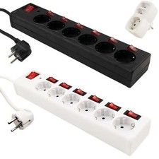 6fach Steckdosenleiste