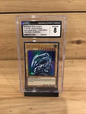 Blue-Eyes White Dragon - CGC 8 - Kaiba Mega Pack - LCKC-DE001 - German -