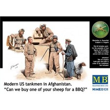 Master Box 35131 - Moderne US Panzerbesatzung in Afghanistan 1:35 Figuren