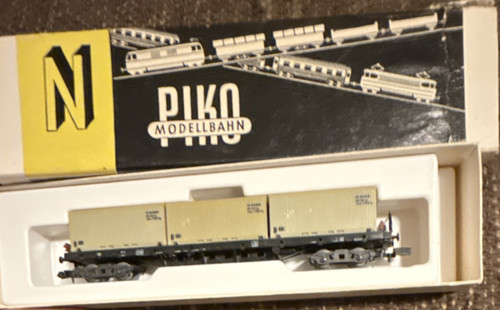Piko containerwagen spur - containerwagen,