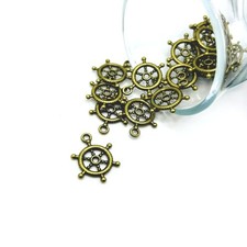 Bronze Nautical Ship Wheel