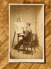 Foto visitenkarte cdv portrait - visitenkarte,