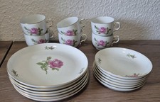 Fürstenberg Rote Rose, Kaffeeservice 18tlg. 