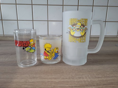 Simpsons gläser glas bierkrug - gläser,
