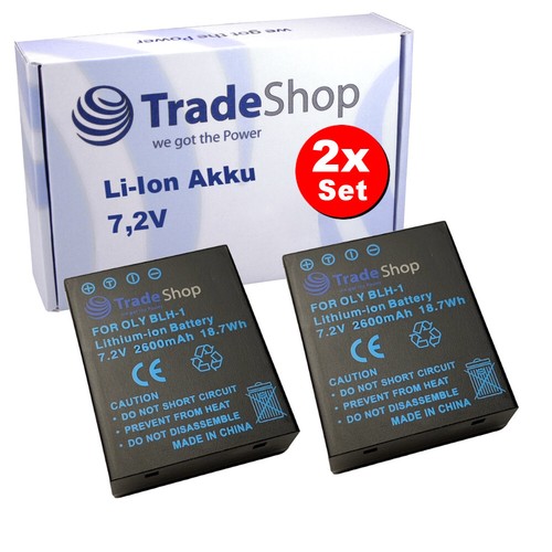 Ion akku 2600mah - 2x, 7,2v