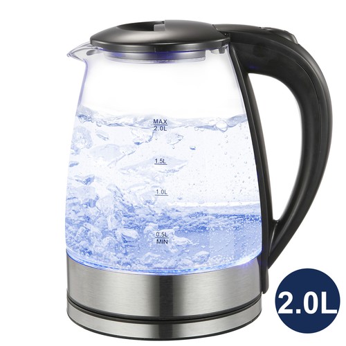 Wasserkocher glas 0l - glas, 2,0l